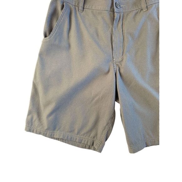 Lululemon Mens Shorts Size 36 Checkered Chino Metal Button Stretch Style - Picture 4 of 14